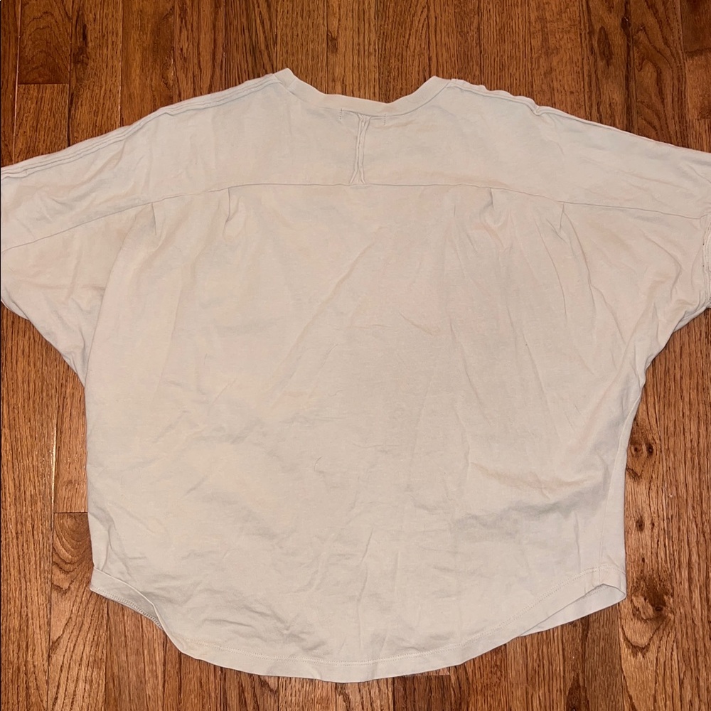 Forever 21 “Howdy Let’s Get Rowdy” Beige Short Sleeve T Shirt Women’s Medium - Picture 6 of 7